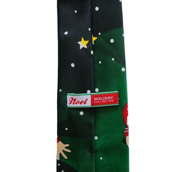 Noel Holiday Collection Football Game Tie Santa Reindeer Christmas Novelty - Picture 4 of 9